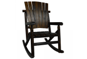 WATSONS - Large Outdoor Rocking Chair - Burntwood