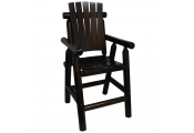 WATSONS - Large Bar Chair Outdoor Wooden - Burntwood