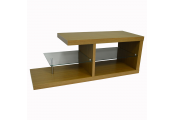 HALO - Chunky TV Stand / Entertainment Unit / Coffee Table - Oak